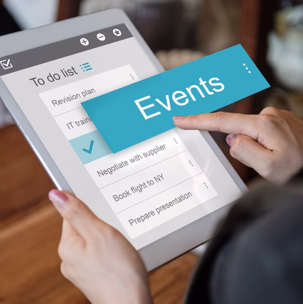 events listing events listing